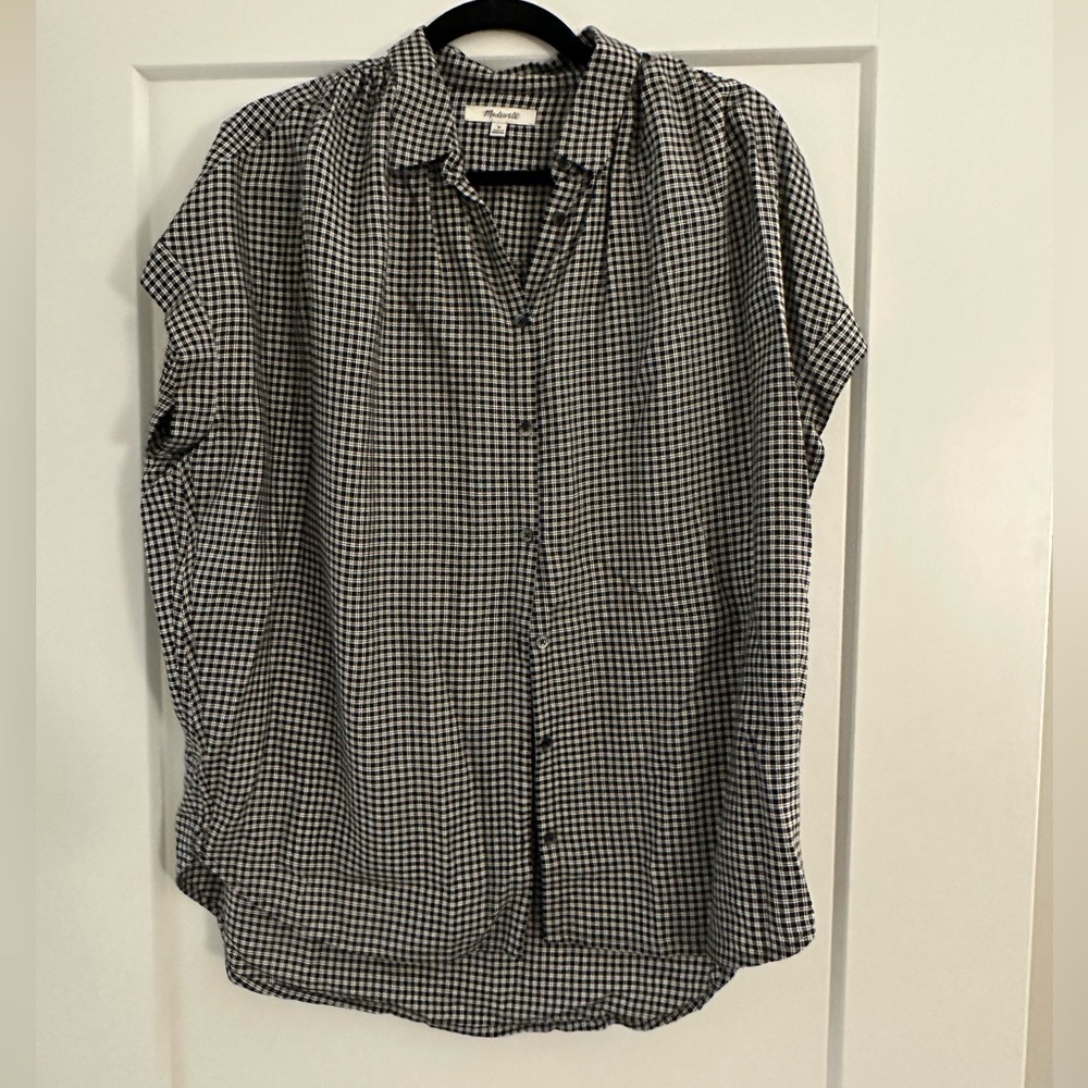 Madewell short sleeve Button Down